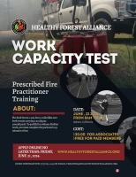 Work Capacity Test - Arduous, Moderate and Light Available.